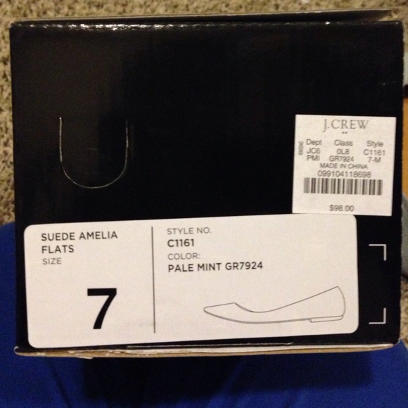 J crew pale mint flats - Picture 4 of 4