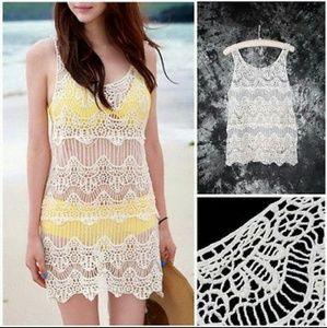 Crochet swimsuit cover up
