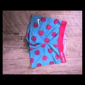 Nike pro spandex shorts