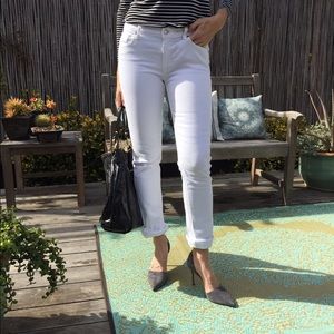 Weekend Sale! J. Crew white denim 28