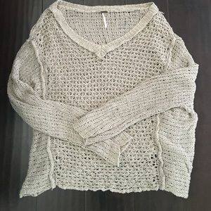 Free People knit sweater