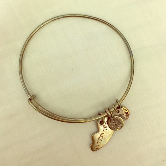 Alex & Ani "Friends" Bracelet - Silver