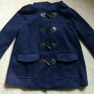 Navy Blue Toggle Coat