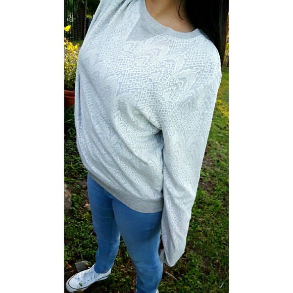 Lace Sweatshirt