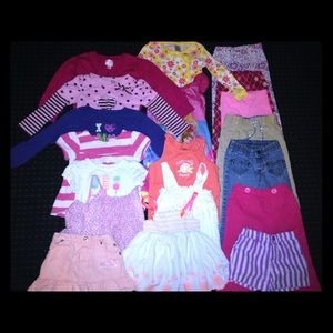 Lot of girls clothing size 3T