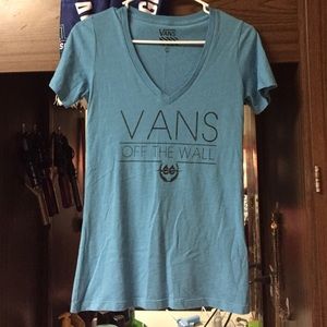 Blue Vans V-Neck