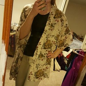 Vintage floral cardigan