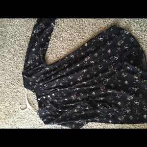 Free people inspired flowing tunic