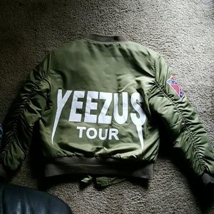 Yeezus tour bomber jacket