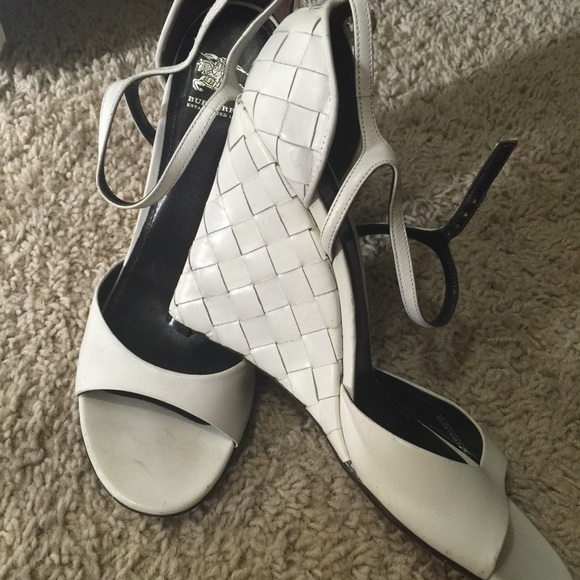 Authentic Burberry  wedges