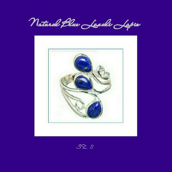 Jewelry - 🆕LAPIS LAZULI 925 SS RING