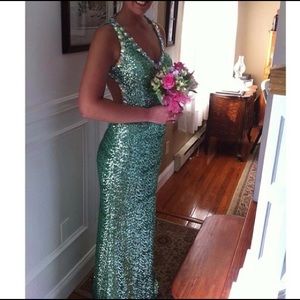 La femme prom dress.
