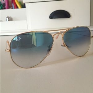 Perfect quality blue gradient Ray ban sunglasses
