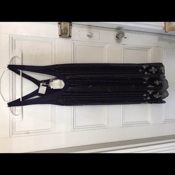Candela NYC beaded racerback dress - Picture 1 of 4