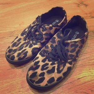 Cotton On Leopard Print Sneakers