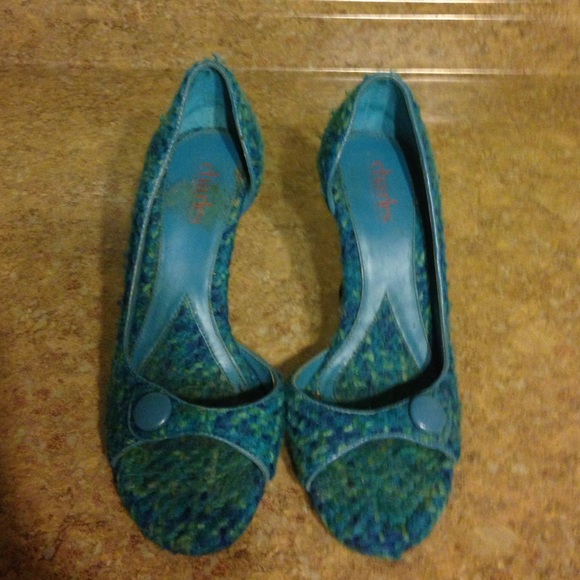Open toe heel