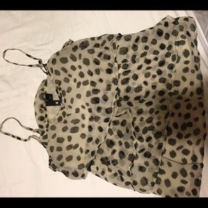 POKA dot tank top