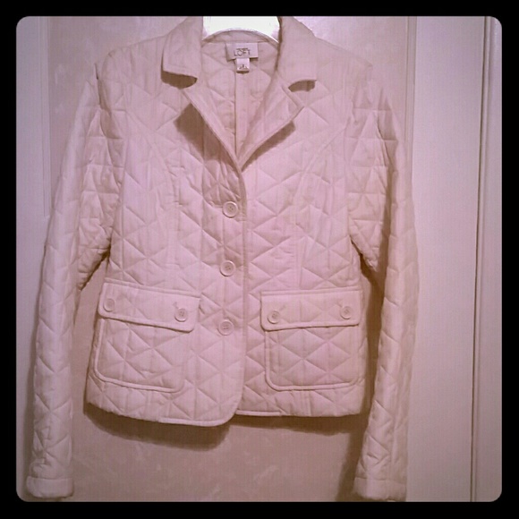 Ann Taylor white jacket