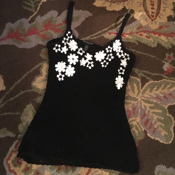 Fabulous INC crocheted tank