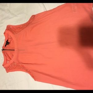 Coral tank top