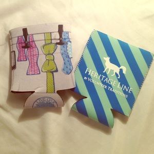 2 coozies!