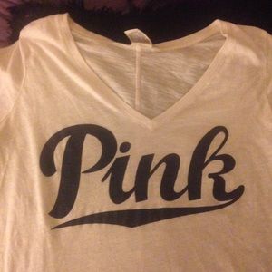 VS PINK V neck tshirt