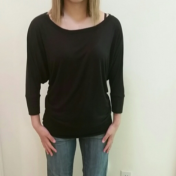 Really comfy cotton black top very forgiving - Picture 1 of 1