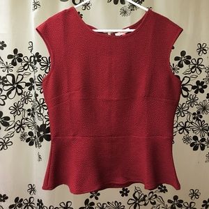 Peplum blouse