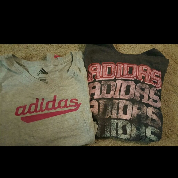 SOLD - Lot of two Women's Adidas tees - Picture 1 of 1