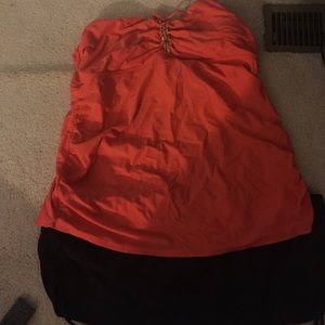 Liz Lange maternity 2 piece Tankini