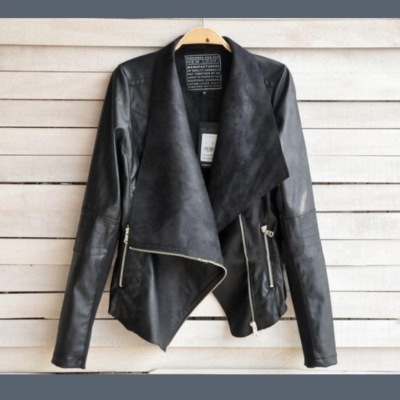 Jackets & Blazers - Nwot faux leather jacket