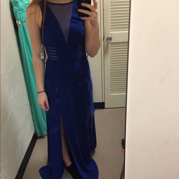 dillards Dresses Royal Blue Prom Dress Poshmark