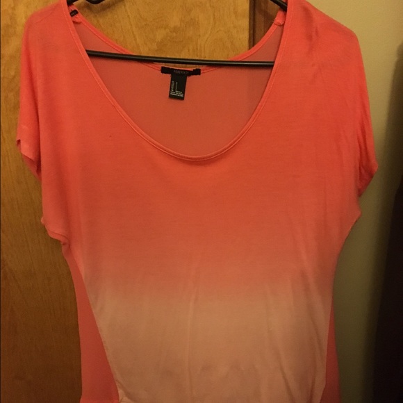 Forever 21      2 tone summer shirt