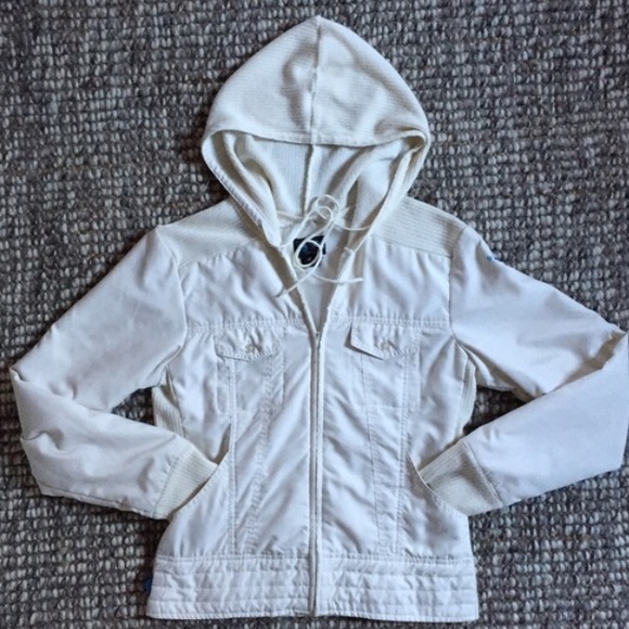 Adorable Roxy Hooded Wind Breaker Jacket