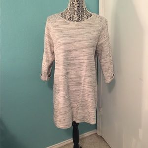 Topshop heathered shift dress