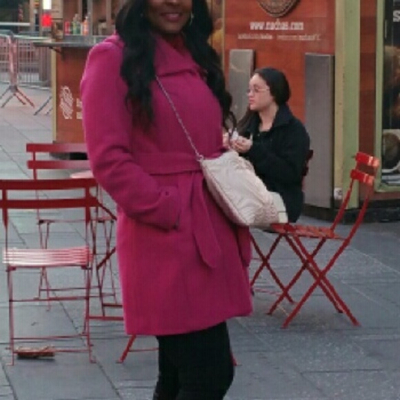 Fushia pic winter coat