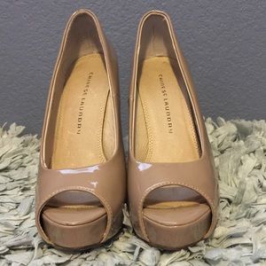 Chinese Laundry Peephole Nude Heels