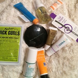 Deluxe samples and bare escentuals compact mirror