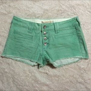 Mint Shorts