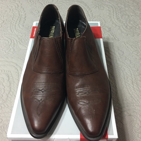 Durango leather ankle boots (western shoe)