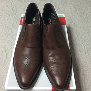 Durango leather ankle boots (western shoe)