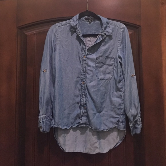 Velvet Heart denim button down