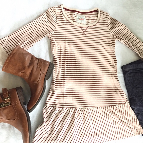 Comfy Striped Tunic/Dress - Picture 3 of 4