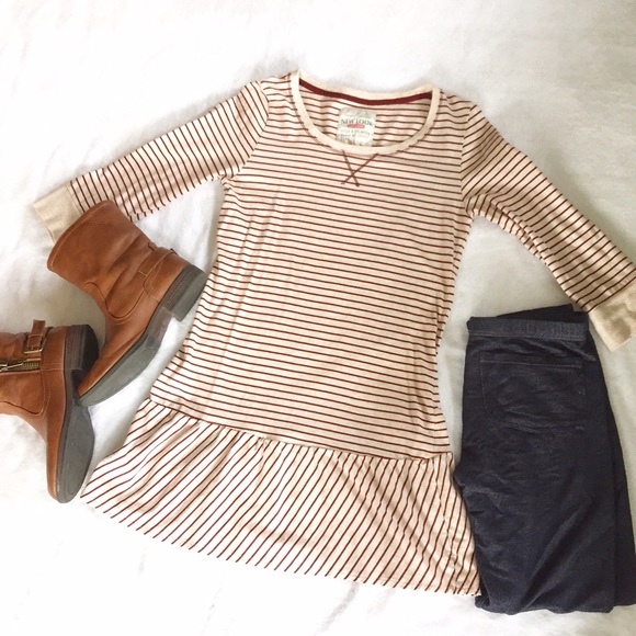 Comfy Striped Tunic/Dress - Picture 4 of 4