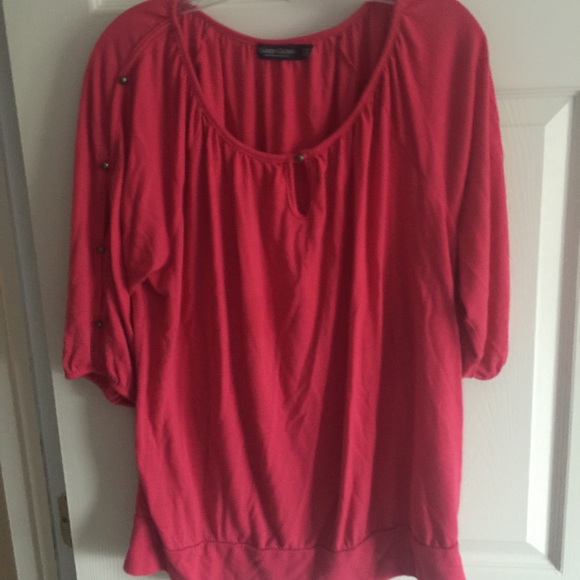 Faded Glory Burnt orange blouse