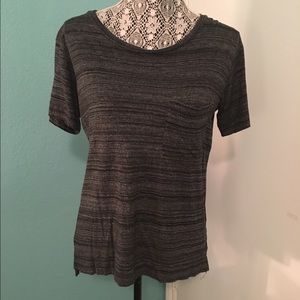 Madewell gray pocket tee