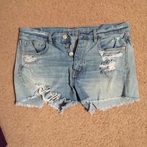 High waisted shorts