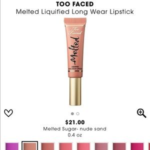 Too Faced Melted Sugar Long-Wear Liquid Lipstick