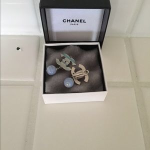 Authentic Chanel clip on earrings.