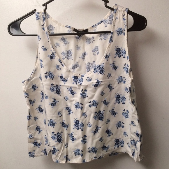 Forever21 Floral Tank Top - Picture 1 of 3